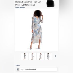 Steve Madden Multicolor Textured Dress